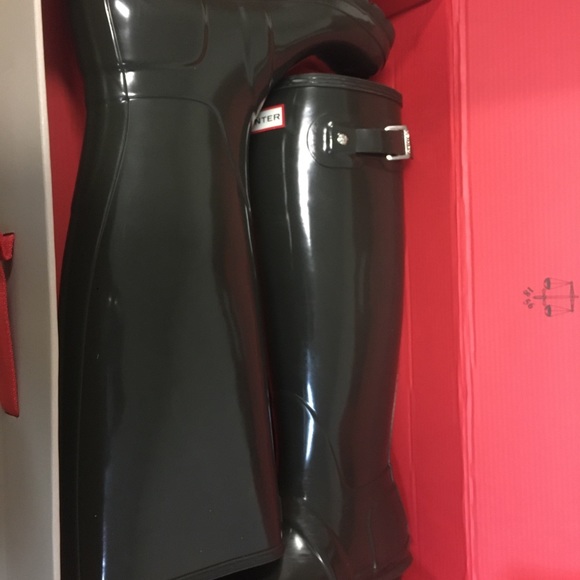 Hunter Original High Gloss Boot - Picture 3 of 9